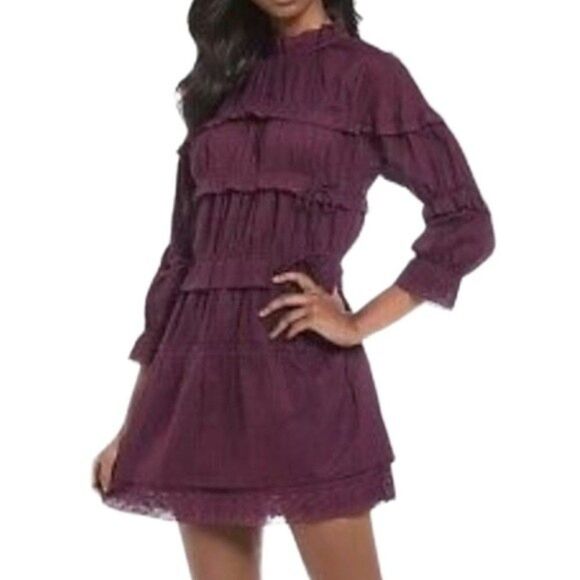 Chelsea & Violet Shadow Victorian Stripe Tiered Ruffle​ - Picture 10 of 10